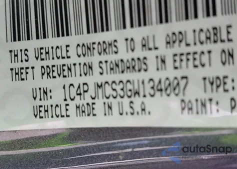 2016 Jeep Cherokee Latitude from USA, damaged, VIN 1C4PJMCS3GW134007